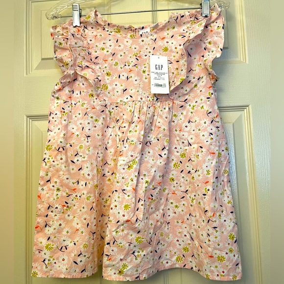 NWT -GIRLS XXL GAP RUFFLE BABYGIRL BOHO TOP - Picture 1 of 13